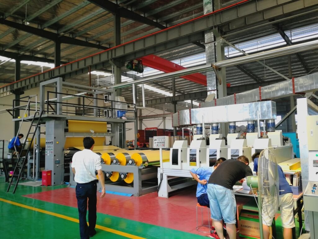 PVC flooring production line